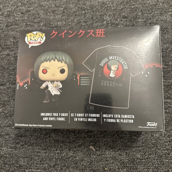 Funko 2022 Pop! TEES Toru Mutsuki Tokyo Ghoul: RE Size 2XL GameStop Exclusive - Picture 2 of 2